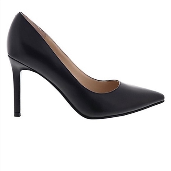Marc Fisher Shoes - Marc Fisher Black Leather Stiletto Heels